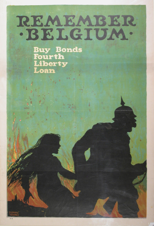 American bond poster, 1917-18